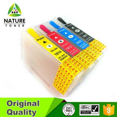 Refillable ink cartridge T1811, T1812, T1813, T1814 for Epson XP-30/XP-102/XP-202/XP-305/XP-405