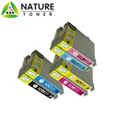 ICBK50, ICC50, ICM50,ICY50,ICLC50,ICLM50 remanufactured ink cartridge for Epson printer